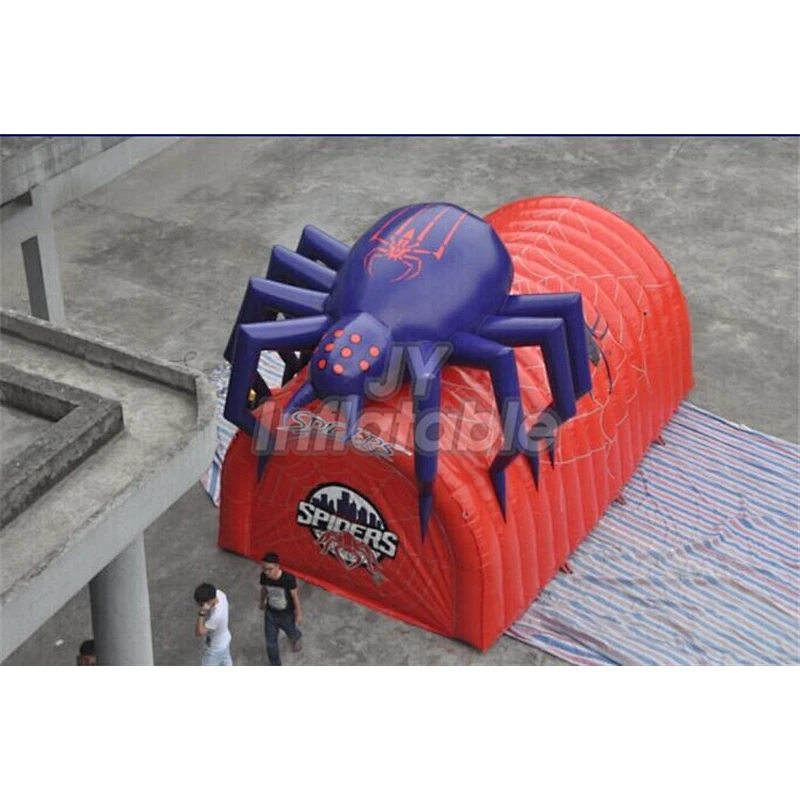 Outdoor Single Spider Air Tent Inflatable Entrance Tunnel Tent For Promotion Party Event