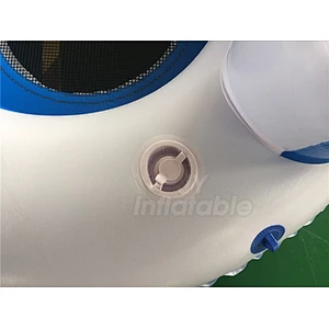 Water Park Equipment Pool Floating Single Tubes Single Water Slide Tubes With Backrest