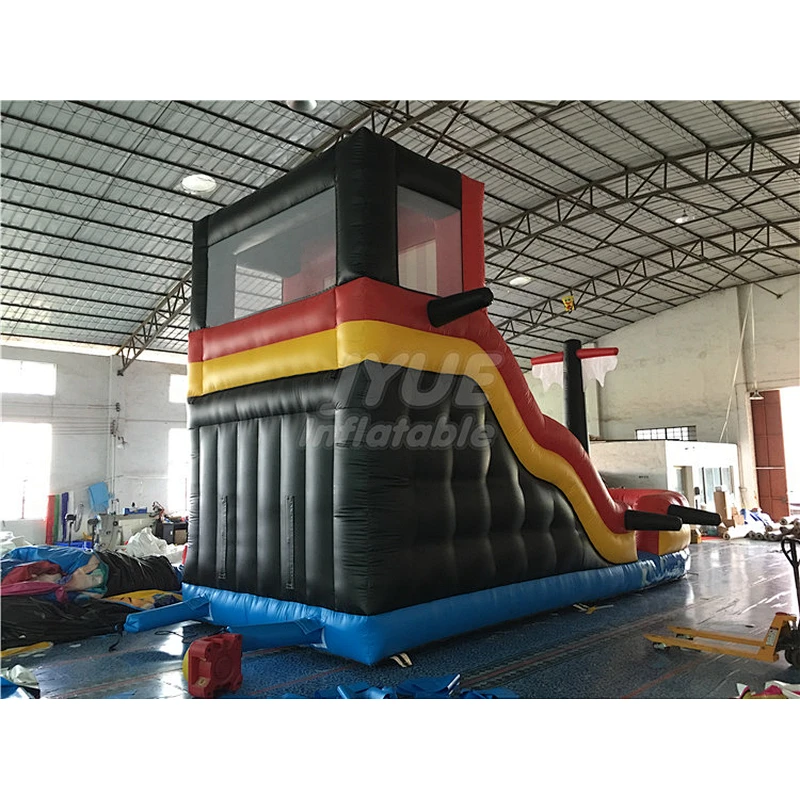 2018 China Factory Price Inflatable Pirate Ship Slide For Party Event With Small Size