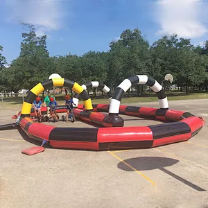 Giant Inflatable Sport Games,Inflatable Running Track,Inflatable Racing Track For Karting