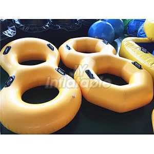 Factory Wholesale Customized 2 Person Waterpark Double Tube For Wave Pool Float