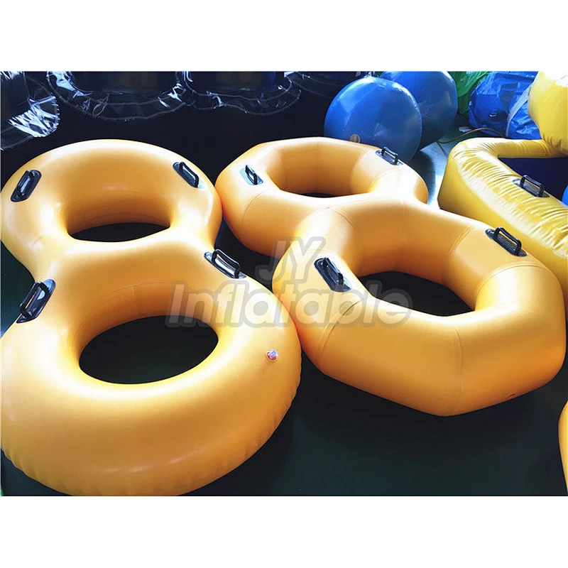Factory Wholesale Customized 2 Person Waterpark Double Tube For Wave Pool Float