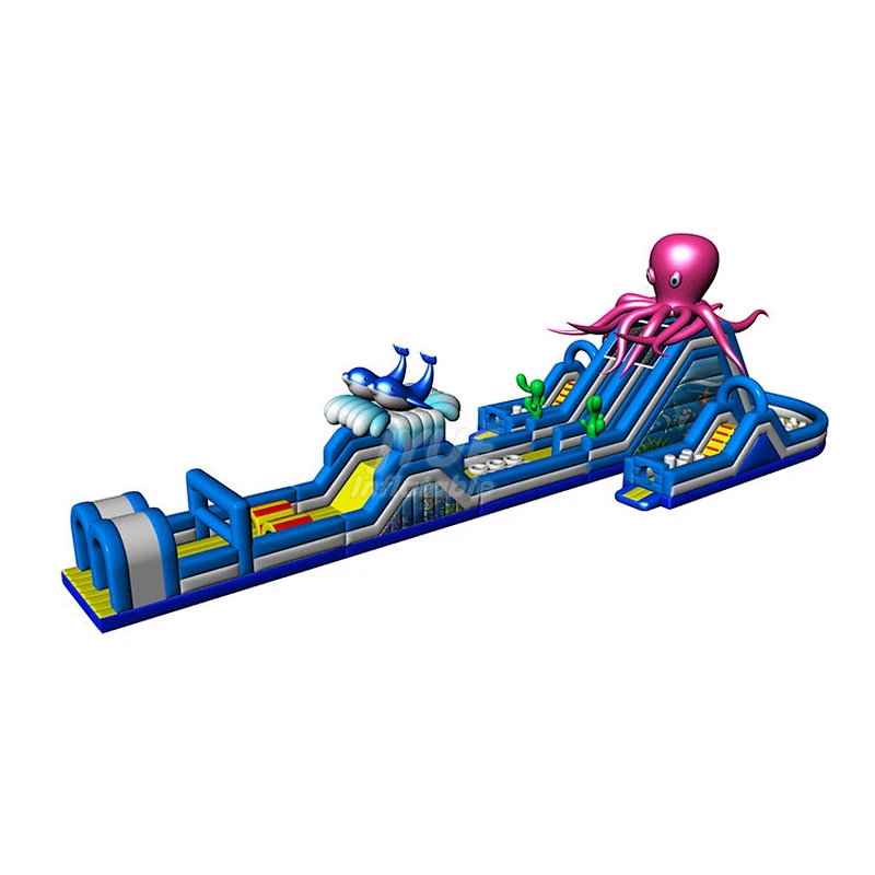 Commercial Adults 5K Sports 5k Inflatable Obstacle Course for Outdoor Event