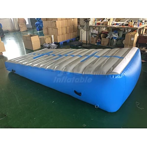 Drop Stitch Acrobatics Training Inflatable Air Track Ramp Gymnastics Air Incline For Gym