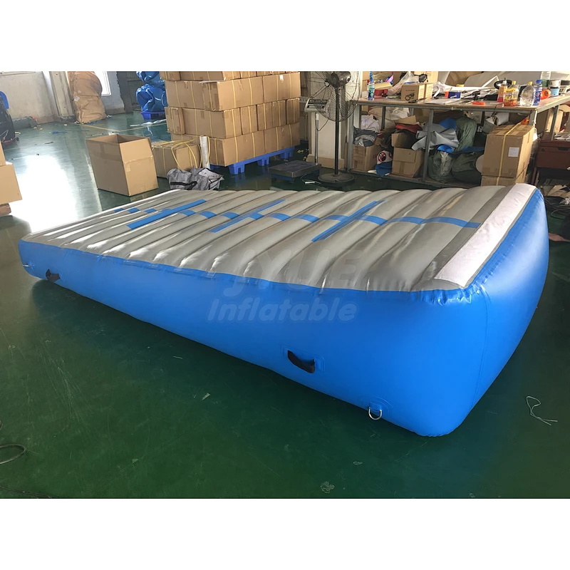 Drop Stitch Acrobatics Training Inflatable Air Track Ramp Gymnastics Air Incline For Gym