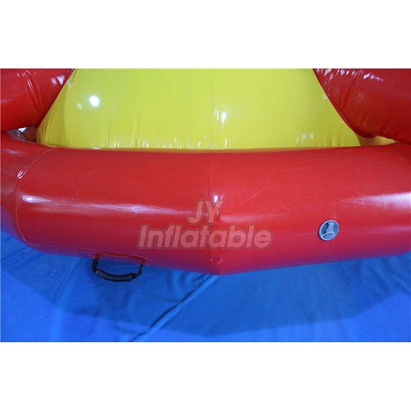 UFO Inflatable Saturn Water Toys , Commercial Inflatable Water Spinner For Sale
