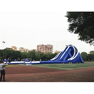 Outdoor Commercial Inflatable Water Slides China, Adults And Kids Game Big Water Slides For Sale
