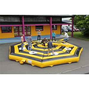 Cheap Mechanical Interactive Challenge Wipeout Inflatable Meltdown Eliminator Games