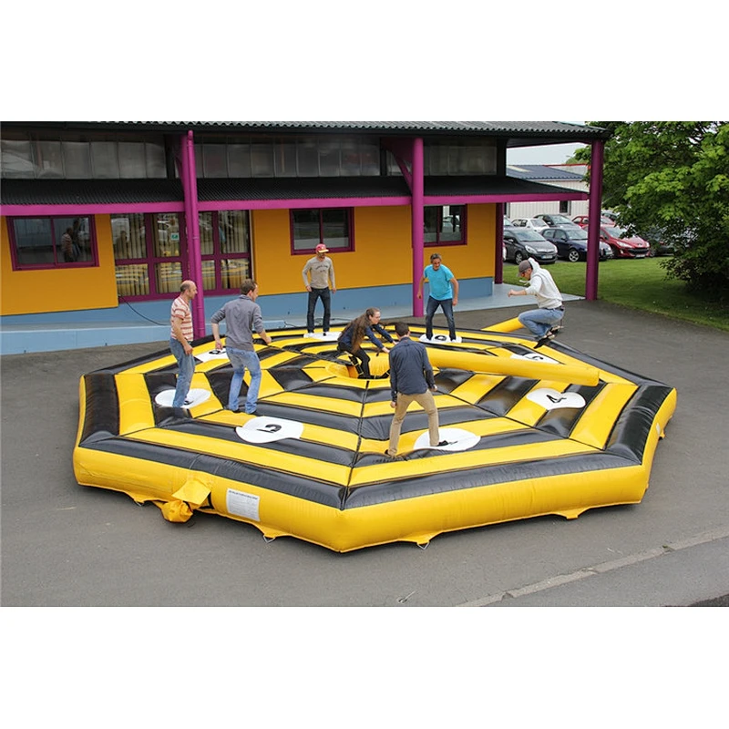 Cheap Mechanical Interactive Challenge Wipeout Inflatable Meltdown Eliminator Games