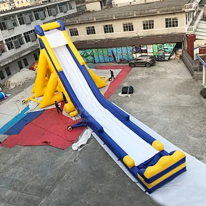 Adult Size Inflatable Water Park Equipment ,  Big Blow Up Water Slides For Sale
