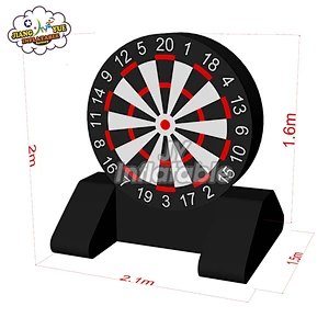 Commercial Football Game Soccer Inflatable Foot Dart Board