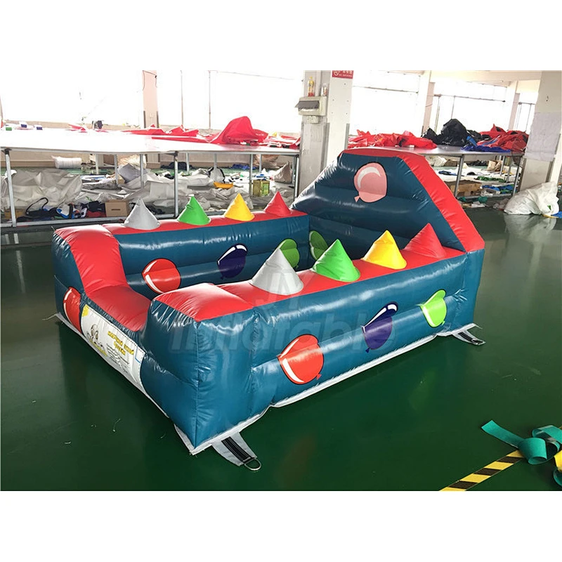 Kids Fun Inflatable Bowling Floating Ball Game Interactive Inflatable Potato Game Air Ball Challenge Game
