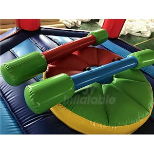 Blow Up Funny Fighting Machine Inflatable Gladiator Joust Fighting Game Rental For Kids And Adults