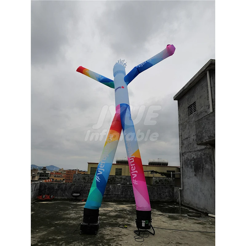 Ouoor Inflatable Wacky Waving Air Dancer Customized Inflatable Arm Flailing Tube Man For Sale
