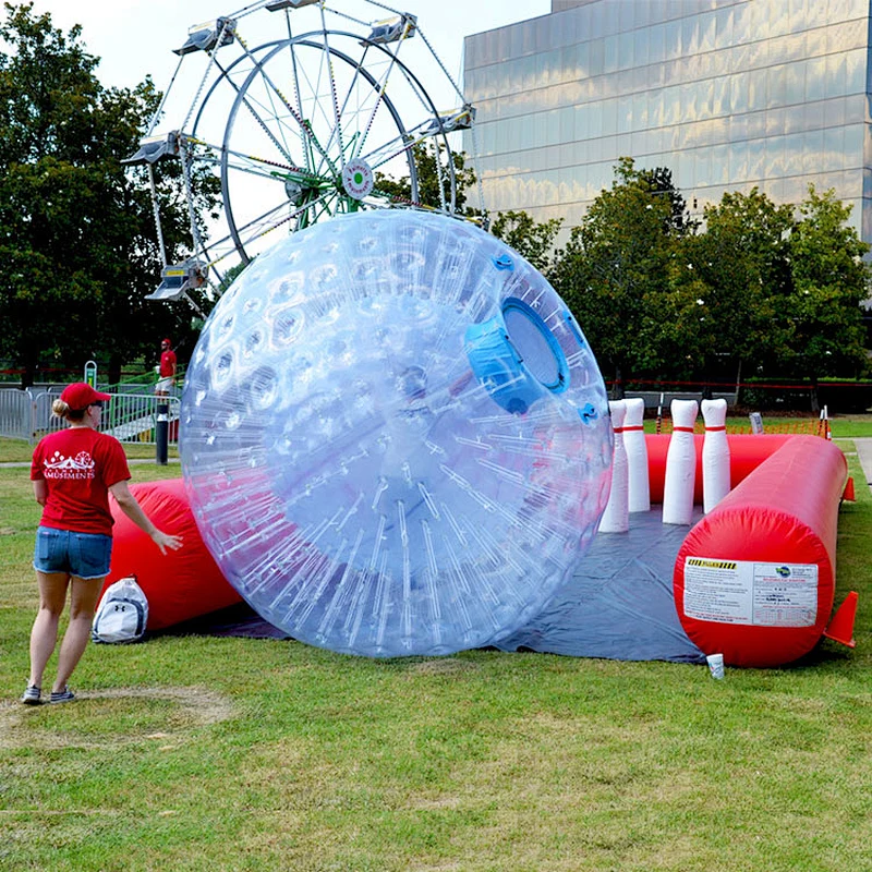 Funny Human Bowling ball/ Inflatable Bowling Alley/Inflatable Human Bowling From China Supplier