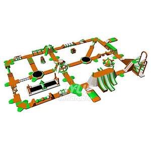 Guangzhou Funny Commercial Floating Water Park Inflatable Aqua Park For Sea