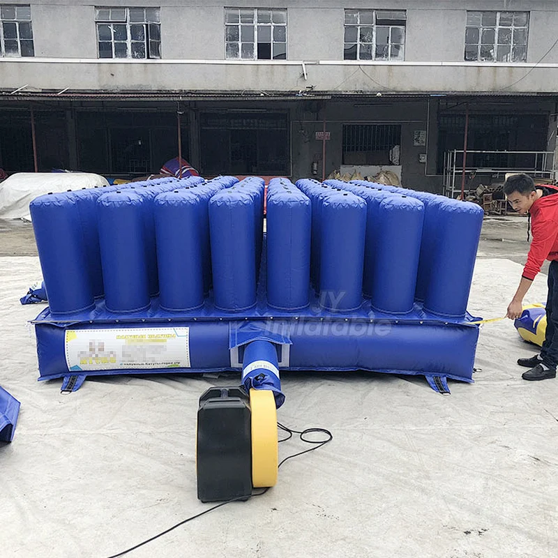 Soft Landing Inflatable Trampoline Foam Pit Jump Air Bag For FMX