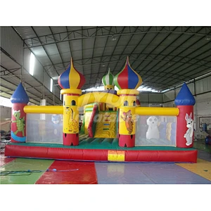 Attractive Huge Playhouse Inflatable Bouncy House Playground On Sale Inflatable Play Park
