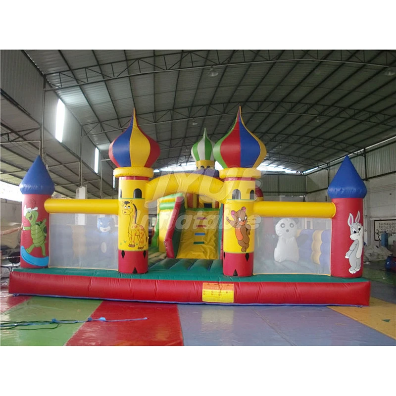 Attractive Huge Playhouse Inflatable Bouncy House Playground On Sale Inflatable Play Park