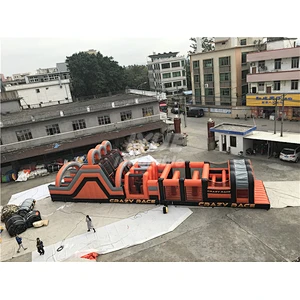 Team Building Games Inflatable Obstacle Course Challenge Inflatable Party Games For Adults