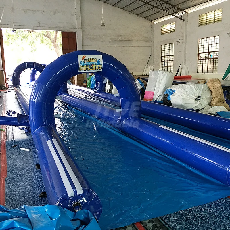 Factory Price Custom 1000 ft Slip N Slide Inflatable Water Slide The City For Kids And Adults