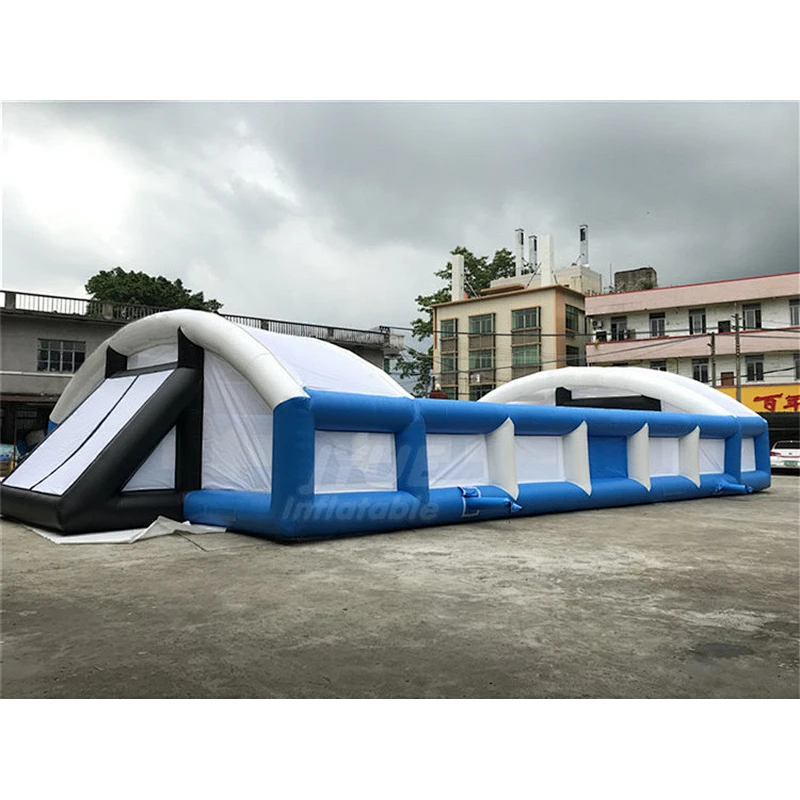 High Quality Customized Size Inflatable Football Field ,New Inflatable Soccer Filed Water Football Arena For Sale