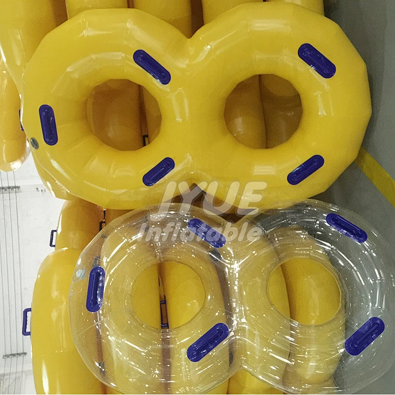 Sport Fiberglass Water Slide Double Tubes Aqua Park Tube Pool Floater