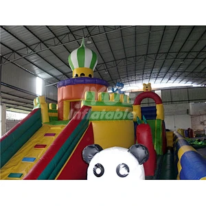 Attractive Huge Playhouse Inflatable Bouncy House Playground On Sale Inflatable Play Park