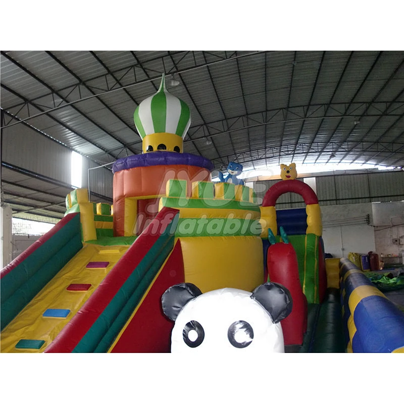 Attractive Huge Playhouse Inflatable Bouncy House Playground On Sale Inflatable Play Park