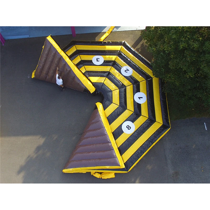 Cheap Mechanical Interactive Challenge Wipeout Inflatable Meltdown Eliminator Games