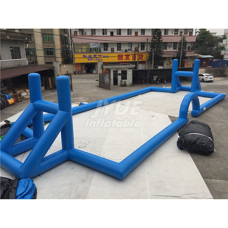 Crazy Portable Inflatable Rugby Field Rugby Pitch Football Pitch For Rugby Goal Post