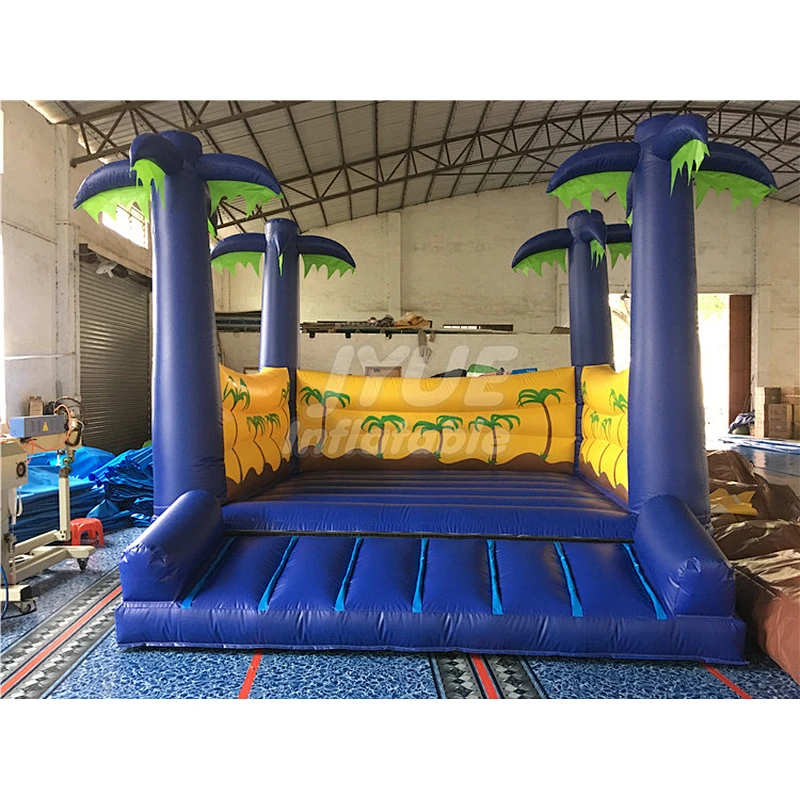 Jungle Theme Kids Bouncy Castle Inflatable Trampoline Bouncer For Sale