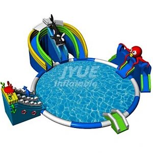 Custom Design Commercial Adults Inflatable Water Park Price For Sale