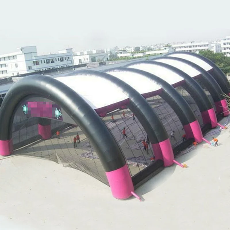 Latest Craze Inflatable Sport Tent Eco-friendly Big Inflatable Paintball Field Tents