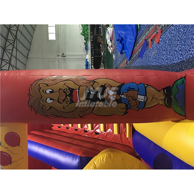 Commercial Indoor Funny Kids Play Jumping Slide Inflatable Jumper Slide Outdoor