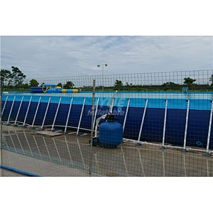 Newest Type Customized Inflatable Swimming Rectangular Metal Frame Pool For Sale