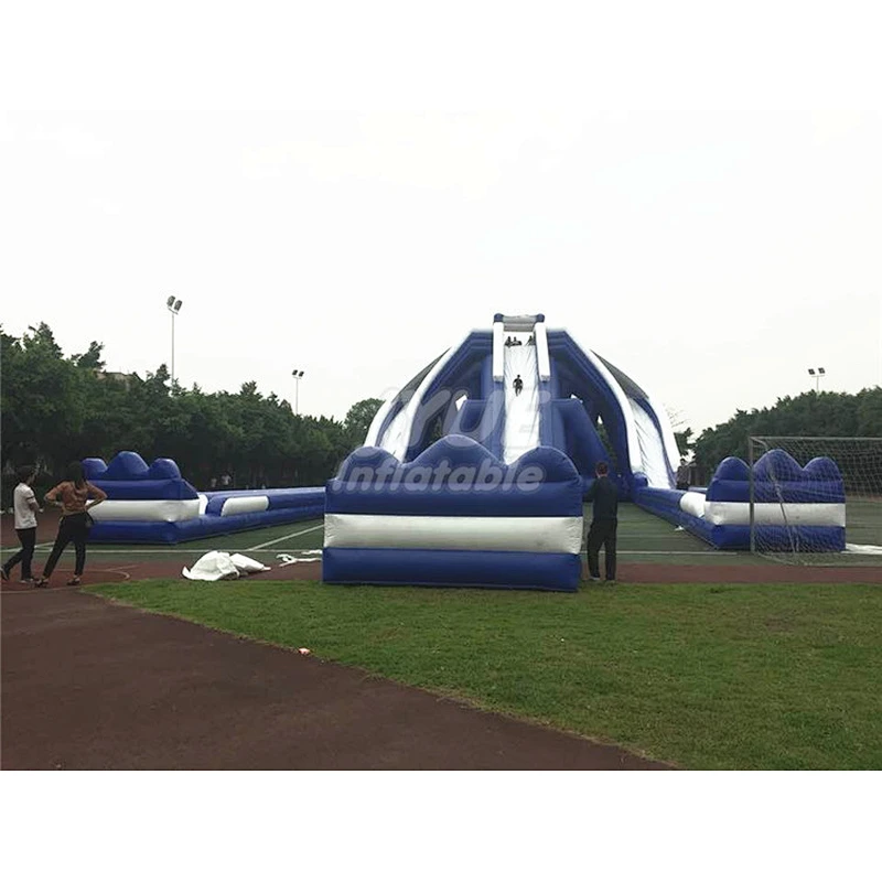 Outdoor Commercial Inflatable Water Slides China, Adults And Kids Game Big Water Slides For Sale