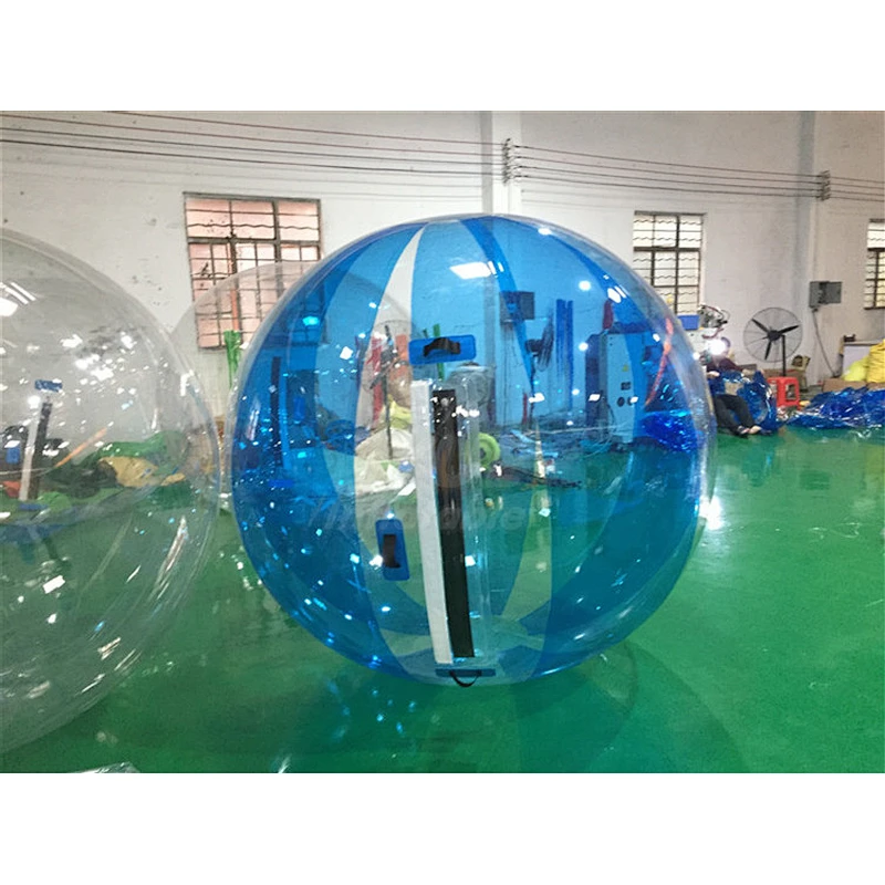Blue Color Walking Bubble Ball Walk On Water Inflatable Ball For Rental