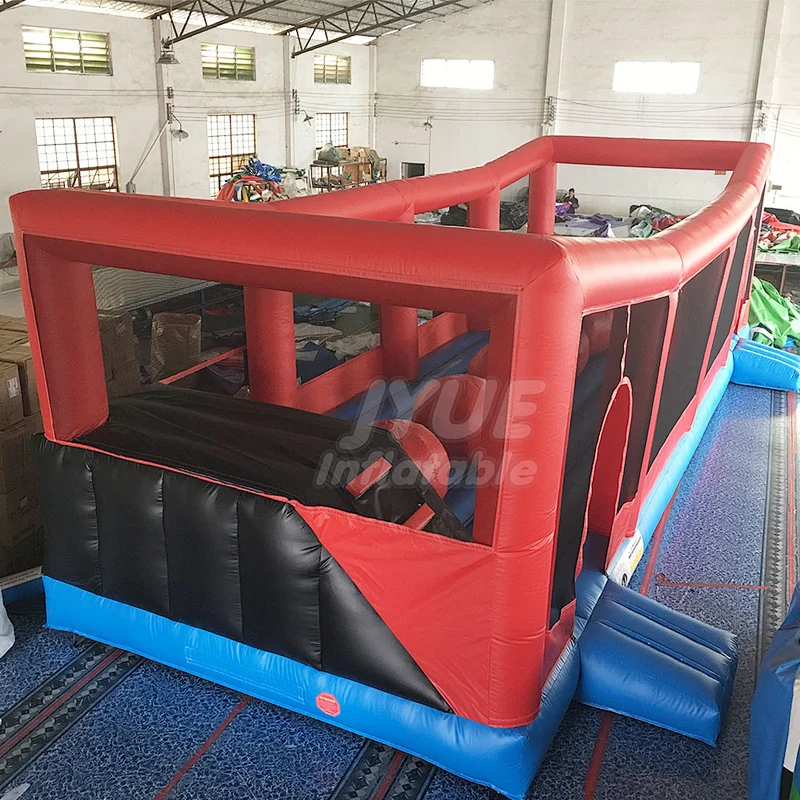 Commercial Inflatable Wipeout Course For Sale , Wipeout Inflatable Obstacle Course
