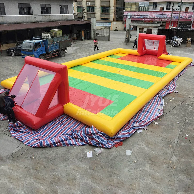 Indoor Portable Soccer Area Inflatable Football Field  For Sale