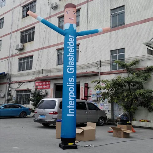 Colorful Blow Up Advertising Man Tube Dancer Inflatable Dancing Tube Man For Sale