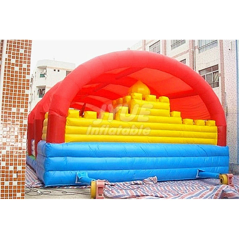 Best Selling Commercial Party Inflatable Playland Outdoor Inflatable Bouncing Castle With Tent