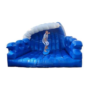 Inflatable Mechanical Surfboard Ride Inflatable Surf Simulator Toy For Sale 7M