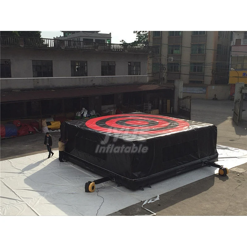 Inflatable Safety Air Cushion For Stunt Sports Training , Inflatable Rescue Cushion Jump Bag