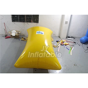 Aqua Toy Lake Floating Inflatable Water Catapult Blob Jump Rental Inflatable Water Jumping Pillow For Sale
