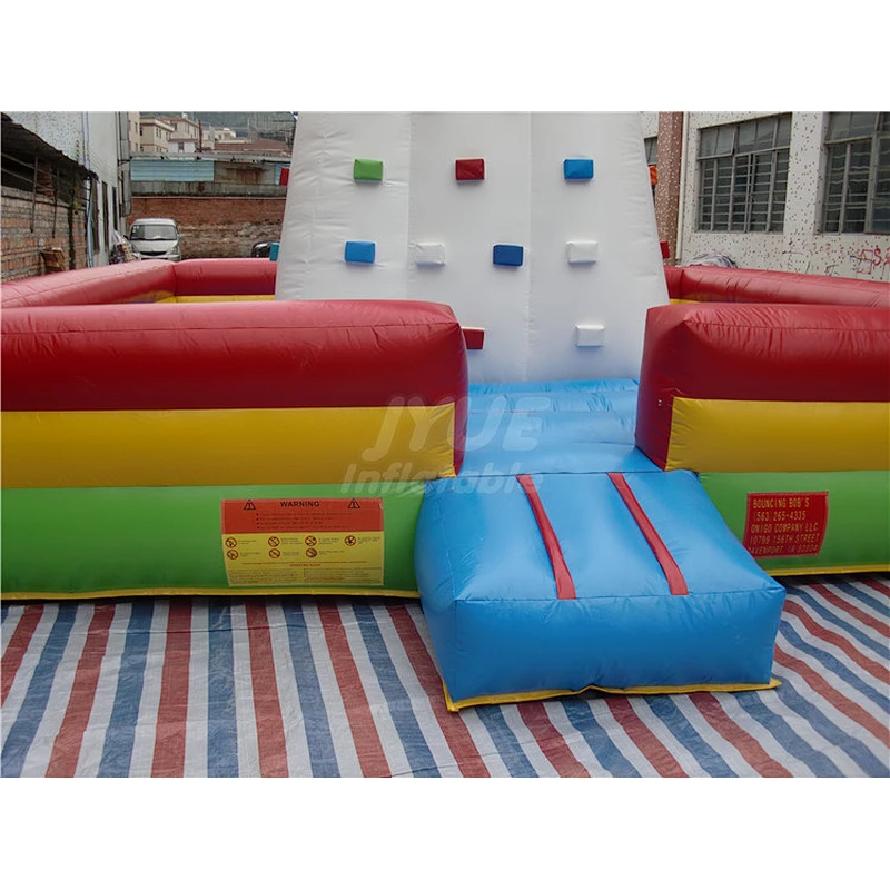 Commercial Indoor Playground Sport Game Inflatable Climbing Wall For Kids