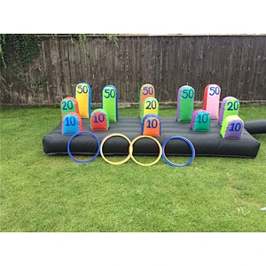 Different Themes Basketball Football Soccer Kick Inflatable Funny 4 in 1 Inflatable Sport Game For Kids And Adults
