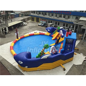 Summer Hot Sale Water Playground Fun Manufacturer Inflatable Water Park For Adults