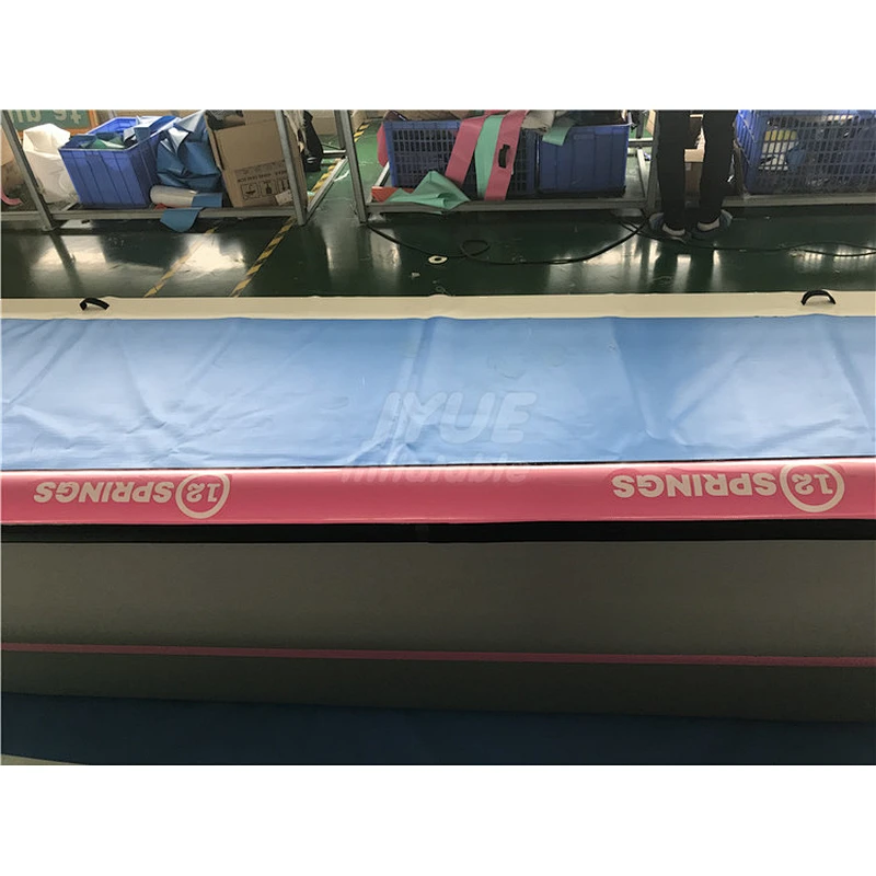 Ready to Ship 3m/4m/5m/6m/8m/12m Tumble Floor Inflatable Airtrack Gymnastics Mats With Logo Printing