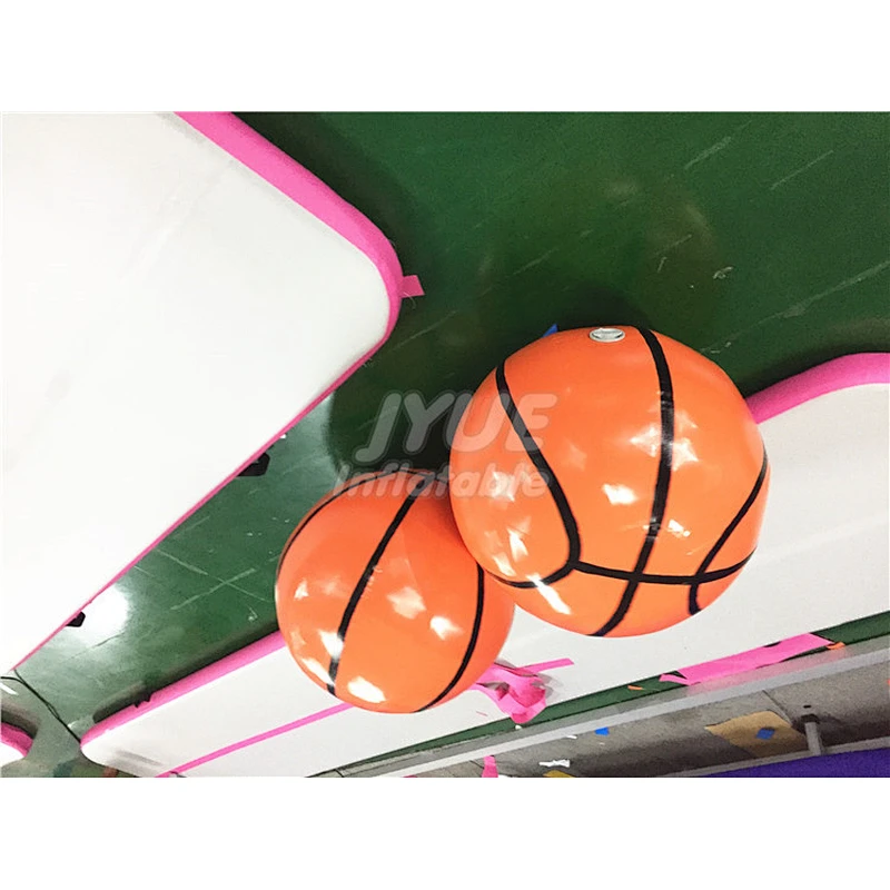 Custom Commercial Inflatable Basketball Shooter Game Basketball Hoop For Water Play